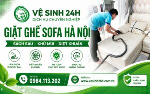 Banner giặt ghế sofa Hà Nội