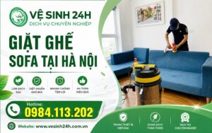 Banner giặt ghế sofa tại Hà Nội