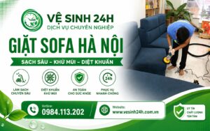 Banner giặt sofa Hà Nội