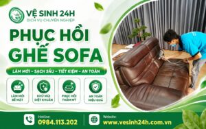Banner phục hồi ghế sofa