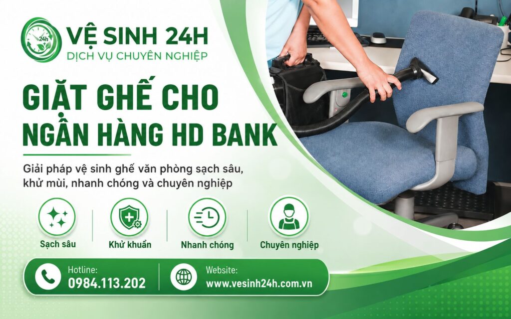 Banner giat ghe cho ngan hang HD Bank