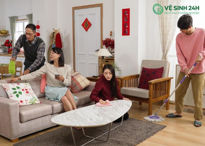 Cách dọn dẹp nhà cửa gọn gàng sạch sẽ (2) Cách dọn dẹp nhà cửa gọn gàng sạch sẽ (2)