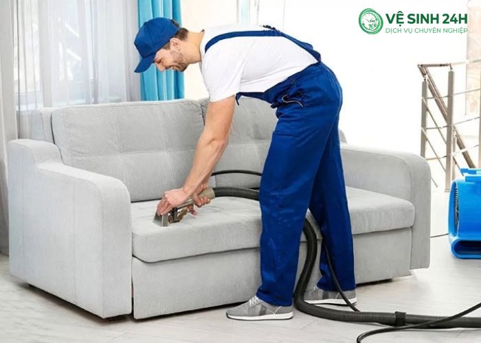 Cách giặt ghế sofa nỉ tại nhà đơn giản Cách giặt ghế sofa nỉ tại nhà đơn giản