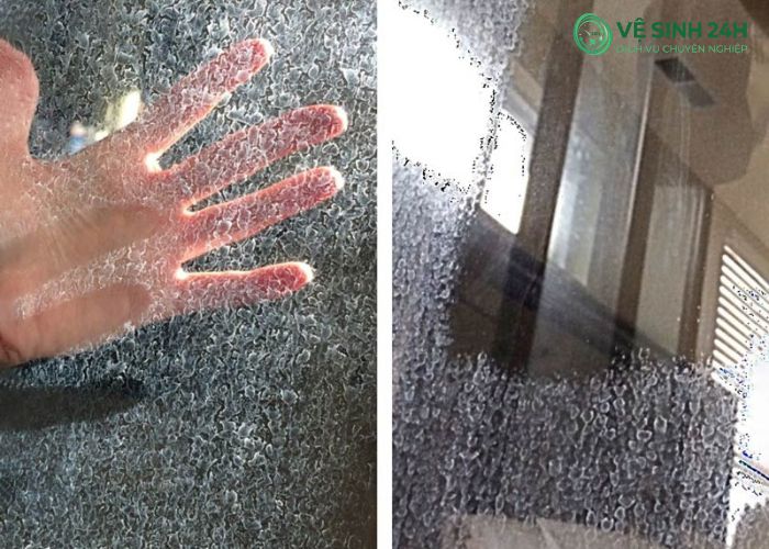 Cách làm sạch cặn canxi trên kính phòng tắm Cách làm sạch cặn canxi trên kính phòng tắm