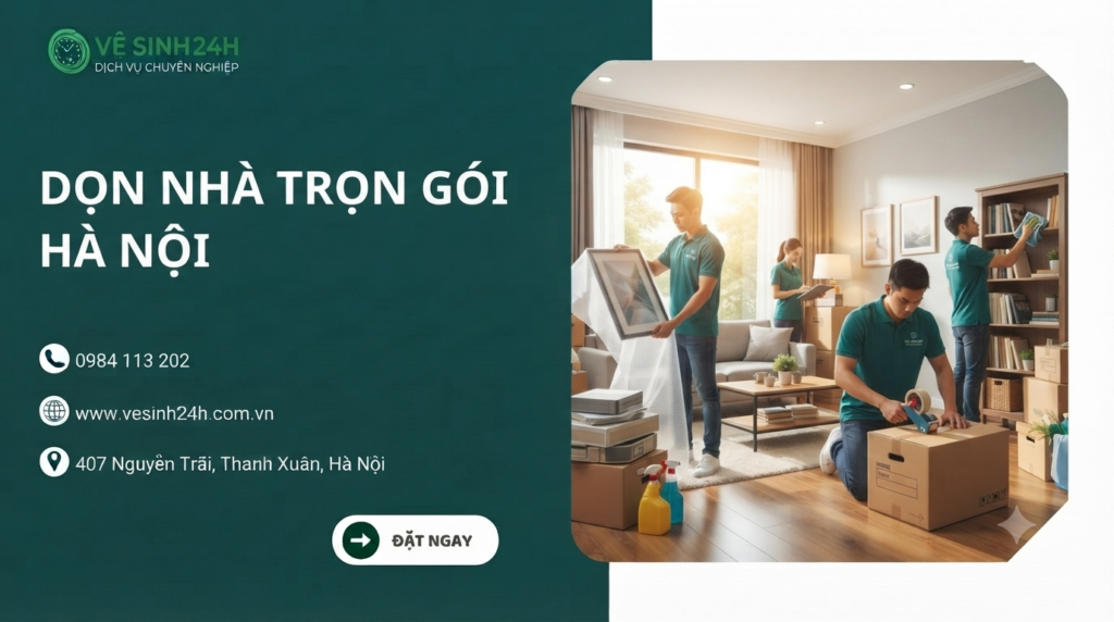 Dịch vụ dọn nhà trọn gói Hà Nội