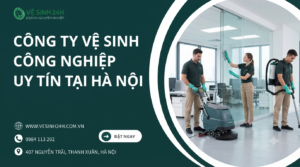 Công ty vệ sinh công nghiệp uy tín tại Hà Nội