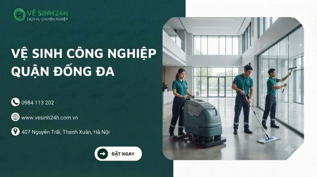 vệ sinh công nghiệp quận Đống Đa