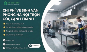 chi phí vệ sinh văn phòng Hà Nội
