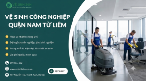 Vệ sinh công nghiệp quận Nam Từ Liêm