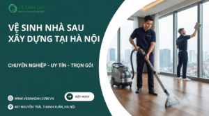 vệ sinh nhà sau xây dựng tại hà nội