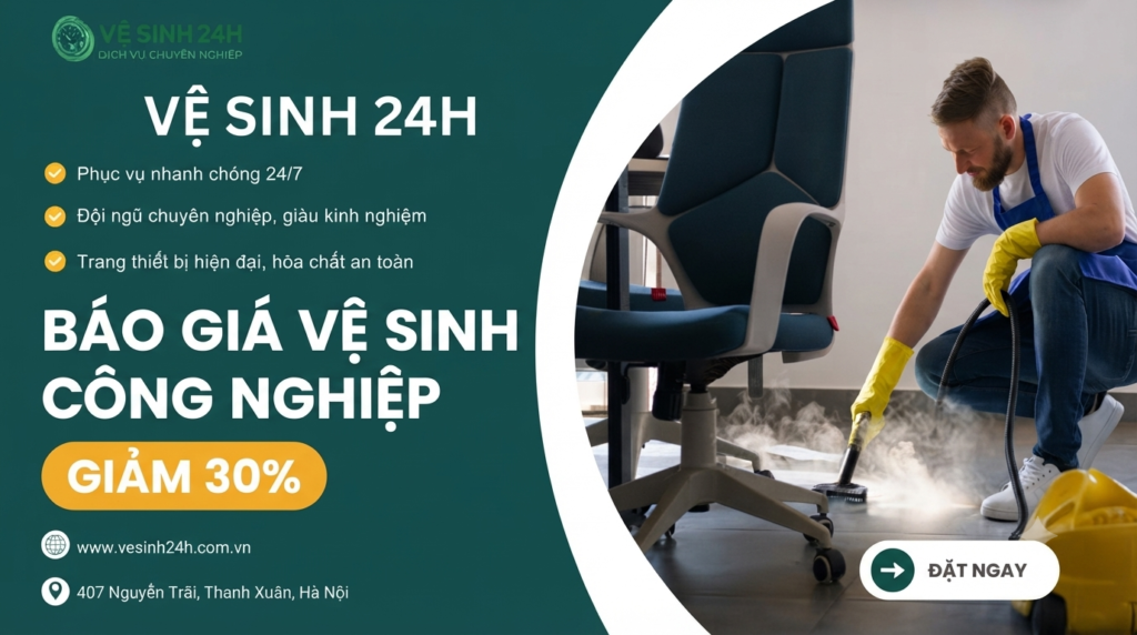 dịch vụ vệ sinh công nghiệp hà nội