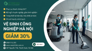 vệ sinh công nghiệp Hà Nội giá rẻ