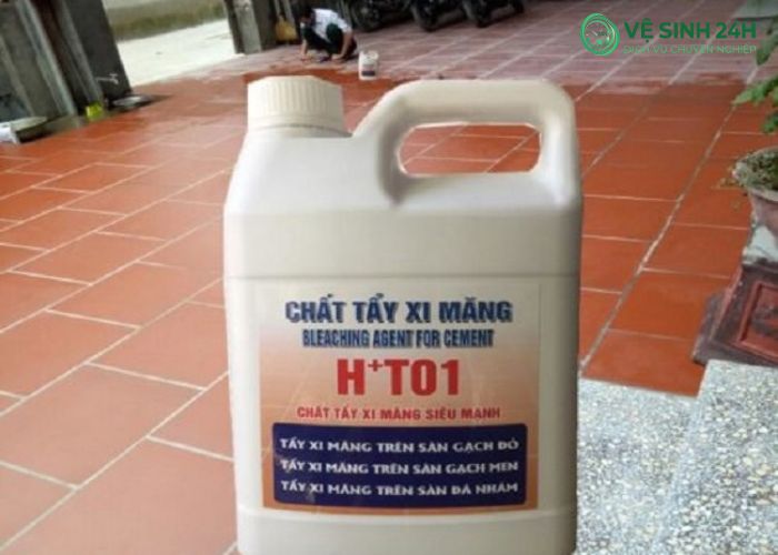 Hóa chất tẩy xi măng loại nào tốt nhất Hóa chất tẩy xi măng loại nào tốt nhất