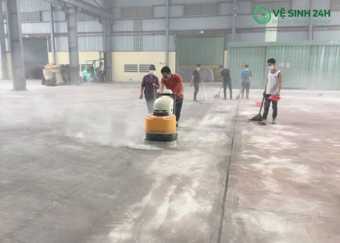 Mài sàn bê tông Hà Nội