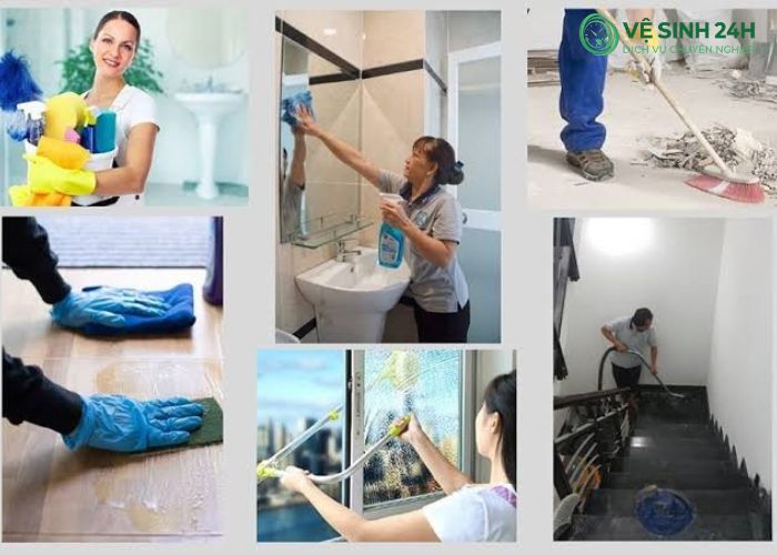 Quy trình vệ sinh nhà sau xây dựng (5) Quy trình vệ sinh nhà sau xây dựng (5)
