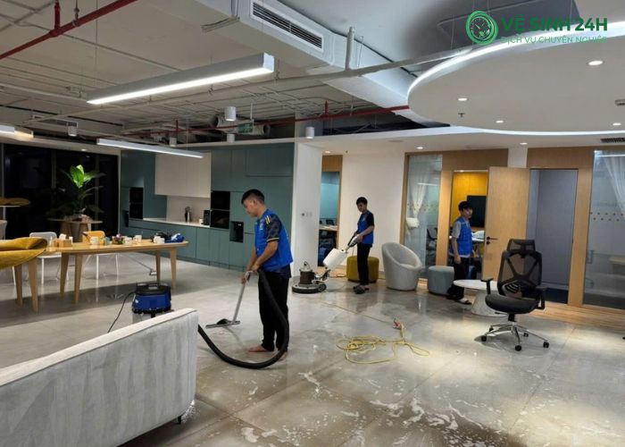 Vệ sinh văn phòng theo giờ Hà Nội (2)